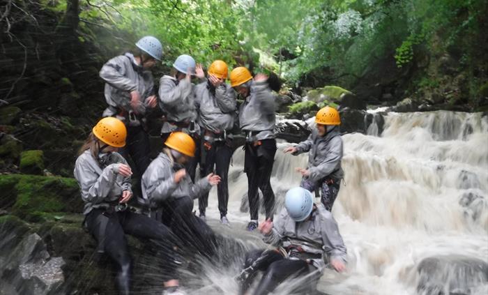 Gorge Scrambling is very popular activity and suitable for all.   A fun day out with family & friends. There's lots of fun to be had, climbing waterfa